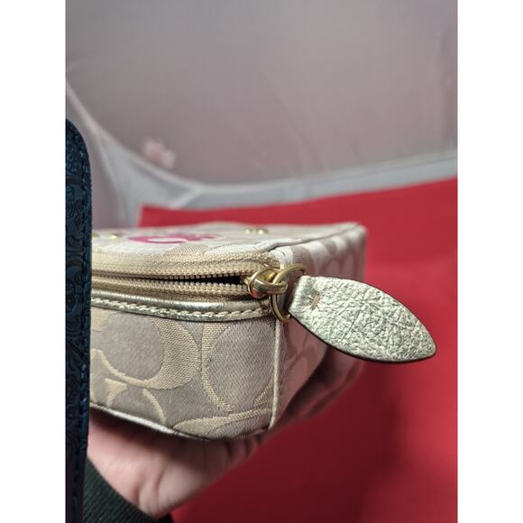 💥 Very Rare Coach Poppy Y2k Colorful Graphic Jewelry Case Box - Picture 6 of 10